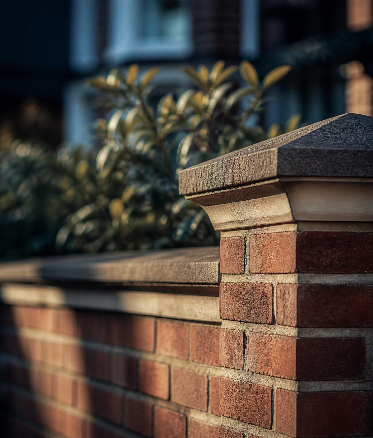 Professional boundary wall detail